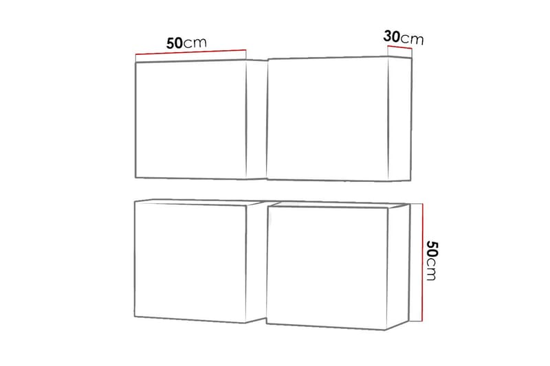 Narbonne Byrå 100 cm - Förvaring - Förvaringsmöbler - Byrå - Hallbyrå