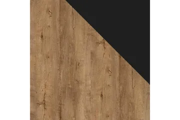 Soho Byrå 41x120 cm LED-belysning - Ek|Svart|Blå|Blå LED - Förvaring - Förvaringsmöbler - Byrå - Hallbyrå