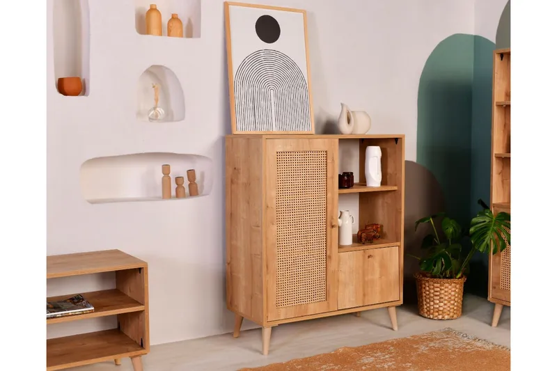 Hazeran Byrå 40 cm - Ek - Förvaring - Förvaringsmöbler - Byrå
