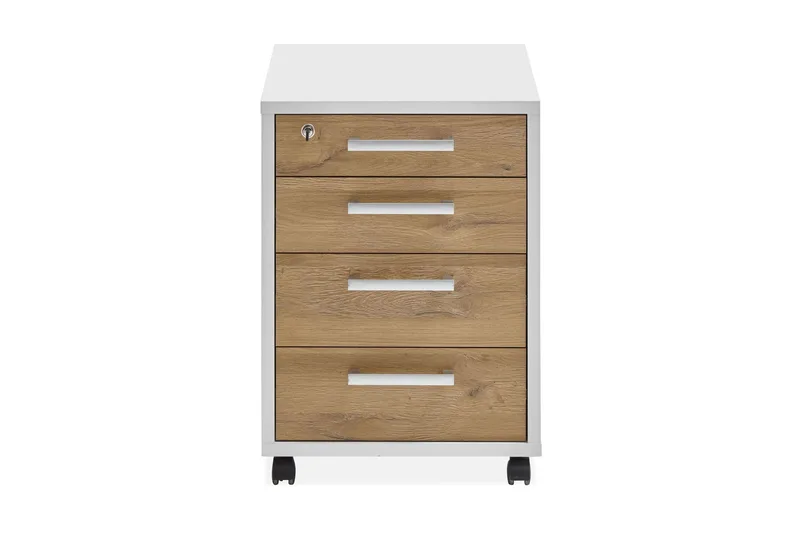 Calvia Hurts 48 cm - Vit/Ek - Förvaring - Förvaringsmöbler - Byrå - Hurts