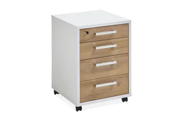 Calvia Hurts 48 cm - Vit/Ek - Förvaring - Förvaringsmöbler - Byrå - Hurts