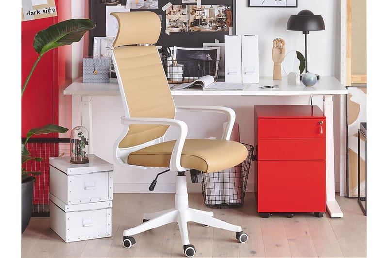 Garum Kontorshurts 39x52 cm - Metall/Röd - Förvaring - Förvaringsmöbler - Byrå - Hurts