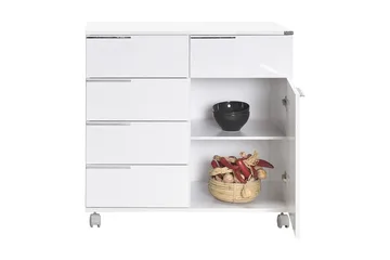 Hurts 81x85 cm - Vit - Förvaring - Förvaringsmöbler - Byrå - Hurts