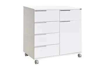 Hurts 81x85 cm - Vit - Förvaring - Förvaringsmöbler - Byrå - Hurts