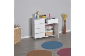 Hurts 81x85 cm - Vit - Förvaring - Förvaringsmöbler - Byrå - Hurts