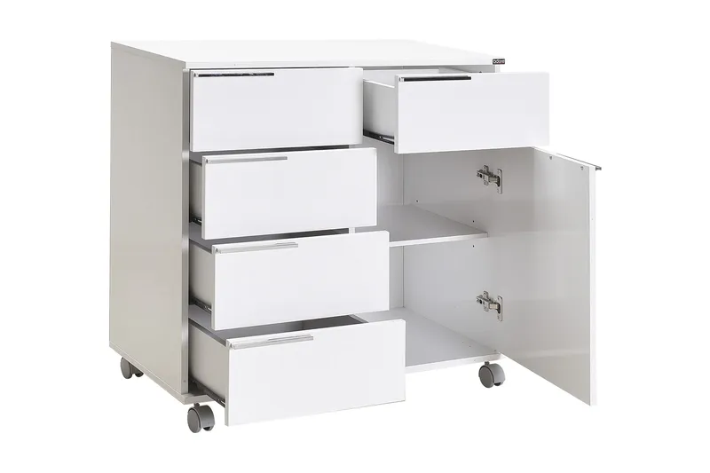 Hurts 81x85 cm - Vit - Förvaring - Förvaringsmöbler - Byrå - Hurts