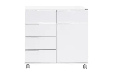 Hurts 81x85 cm - Vit - Förvaring - Förvaringsmöbler - Byrå - Hurts