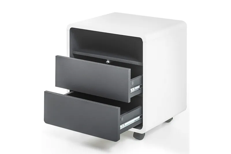 Tadeo Hurts - Vit/Grå - Förvaring - Förvaringsmöbler - Byrå - Hurts