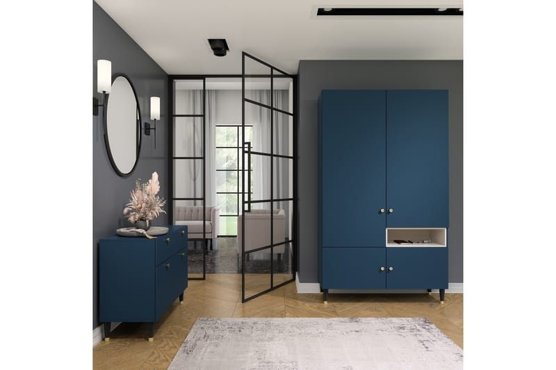 Includo Byrå - Blå - Förvaring - Förvaringsmöbler - Byrå