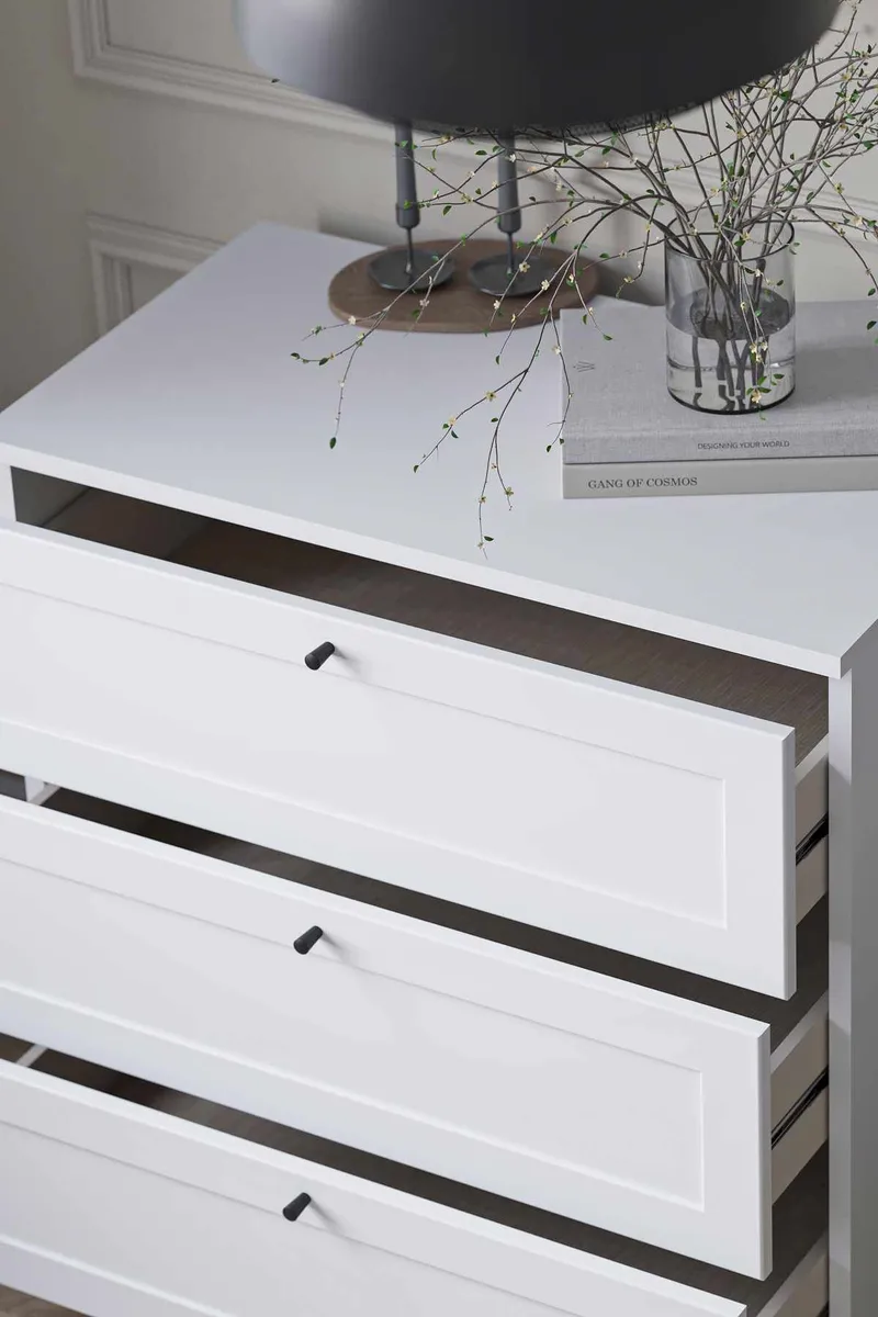 Interlaken Byrå 75 cm - Vit - Förvaring - Förvaringsmöbler - Byrå