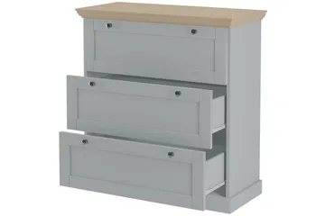 Jundapah Byrå - Grå/Brun - Förvaring - Förvaringsmöbler - Byrå