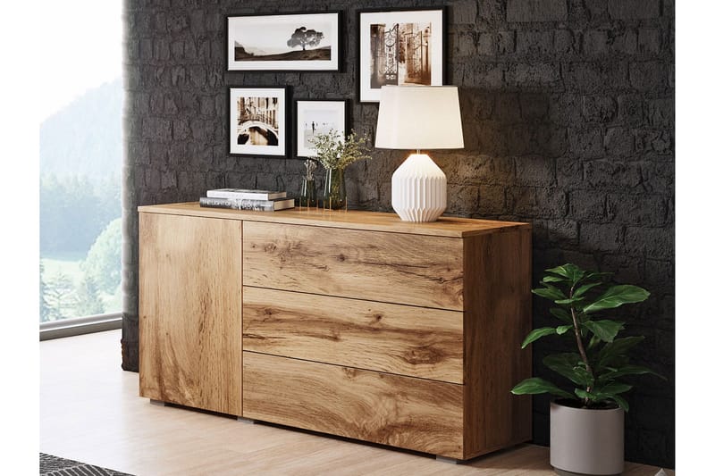 Kankuro Byrå 111x68 cm - Natur - Förvaring - Förvaringsmöbler - Byrå