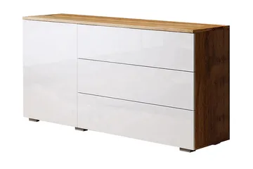 Kankuro Byrå 111x68 cm - Natur/Vit - Förvaring - Förvaringsmöbler - Byrå