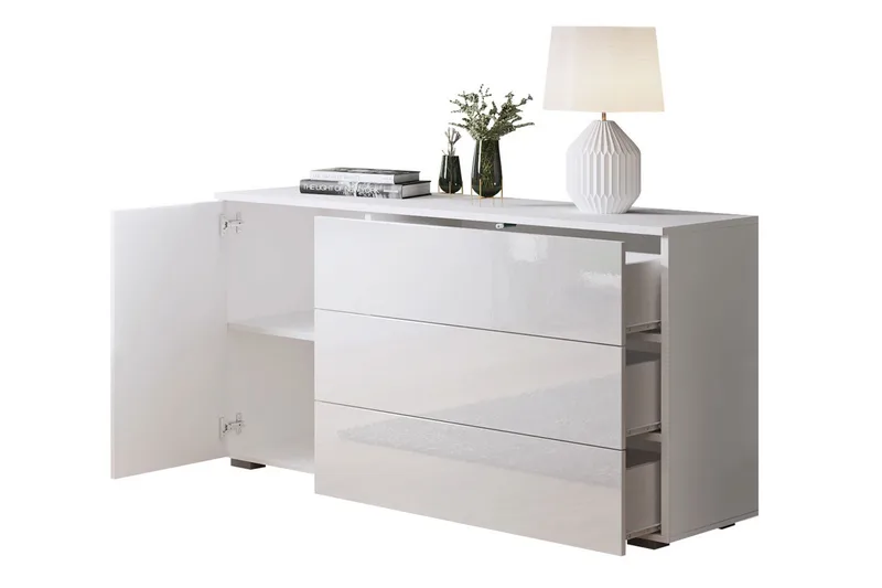 Kankuro Byrå 111x68 cm - Vit - Förvaring - Förvaringsmöbler - Byrå