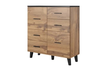 Kardos Byrå 45x110 cm - Natur/Svart - Förvaring - Förvaringsmöbler - Byrå