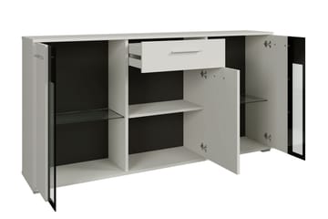 Komoda Leagreen 140 cm - Trä/natur/Vit - Förvaring - Förvaringsmöbler - Byrå