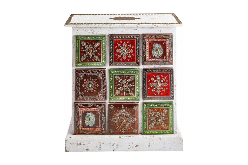 Lasarte Byrå 68 cm - Vit - Förvaring - Förvaringsmöbler - Byrå