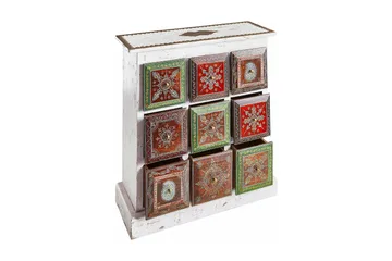 Lasarte Byrå 68 cm - Vit - Förvaring - Förvaringsmöbler - Byrå