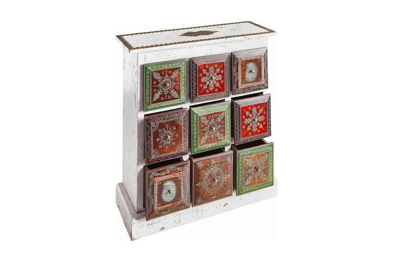 Lasarte Byrå 68 cm - Vit - Förvaring - Förvaringsmöbler - Byrå