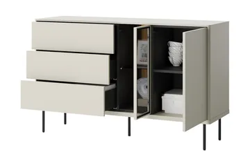 Levisa Byrå - Beige/Grå - Förvaring - Förvaringsmöbler - Byrå