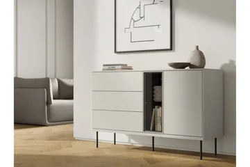 Levisa Byrå - Beige/Grå - Förvaring - Förvaringsmöbler - Byrå