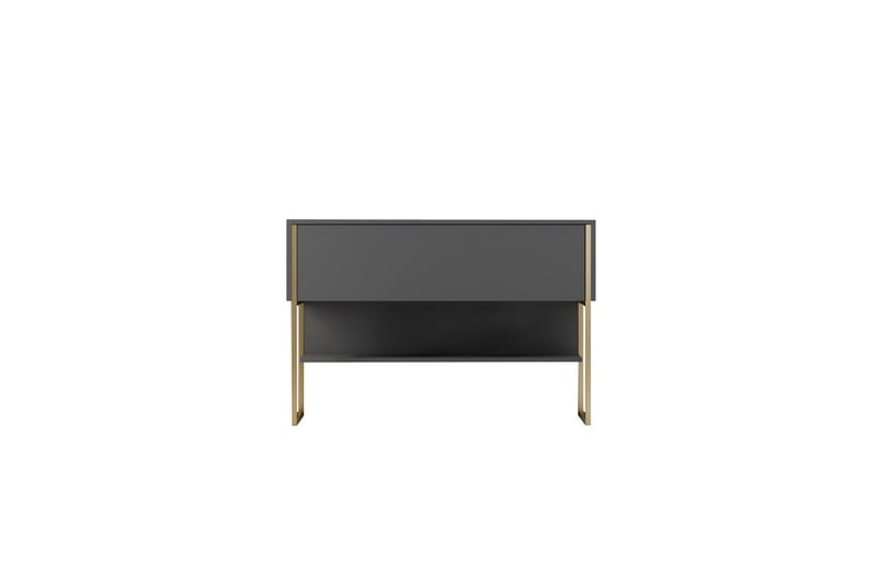 Luxe Byrå 120 cm - Guld/Antracit - Förvaring - Förvaringsmöbler - Byrå