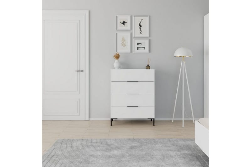 Matul Byrå 80 cm - Vit - Förvaring - Förvaringsmöbler - Byrå