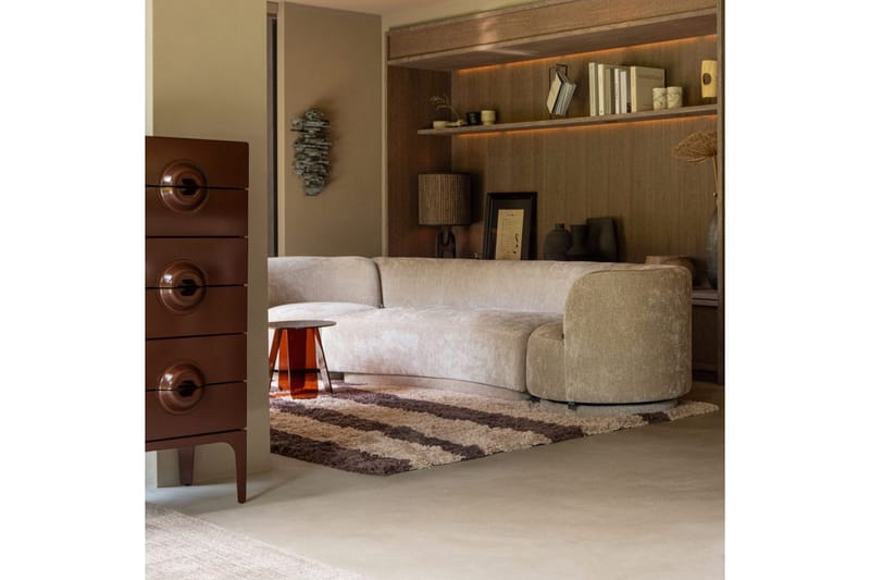 Byrå Merge - Brun/R öd - Förvaring - Förvaringsmöbler - Byrå