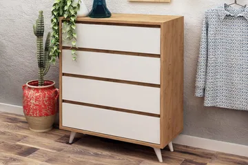 Mod Design Byrå - Trä/Vit - Förvaring - Förvaringsmöbler - Byrå