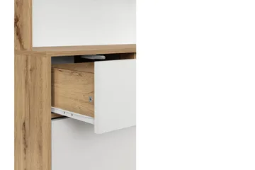 Mohak Byrå m. Överskåp - Vit/Brun - Förvaring - Förvaringsmöbler - Byrå