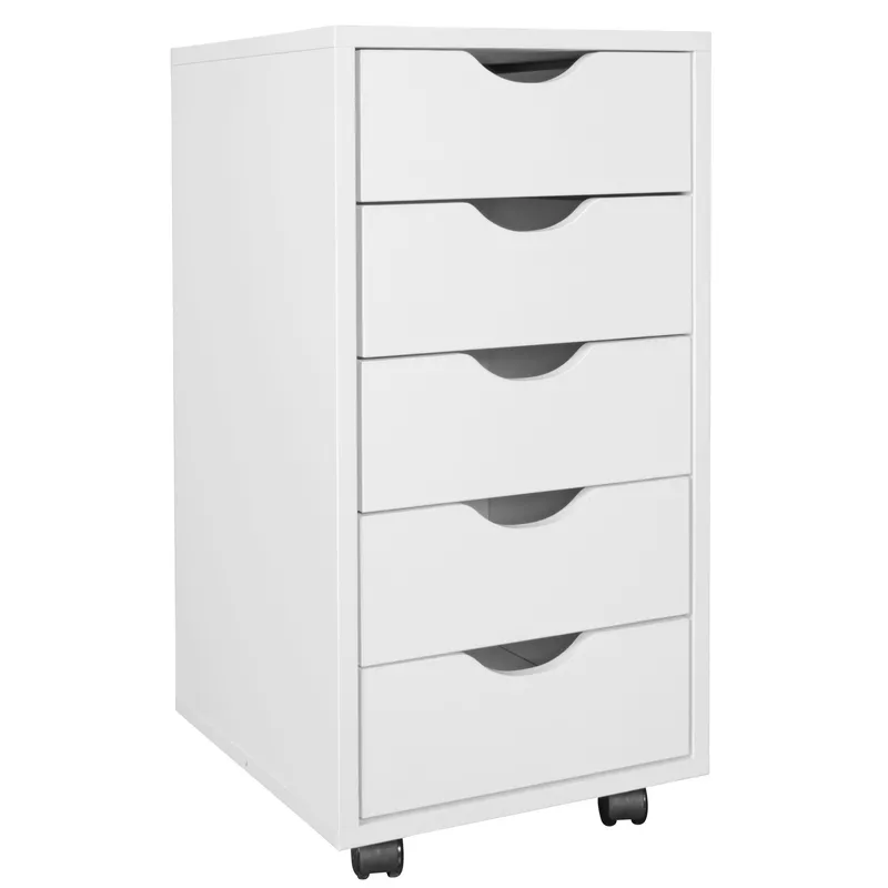 Morara Rullhurts 33 cm, vit med svarta hjul