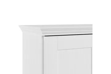 Byrå Motala 75x35x110 cm, Vit - 75x35x110 cm, Vit - Förvaring - Förvaringsmöbler - Byrå