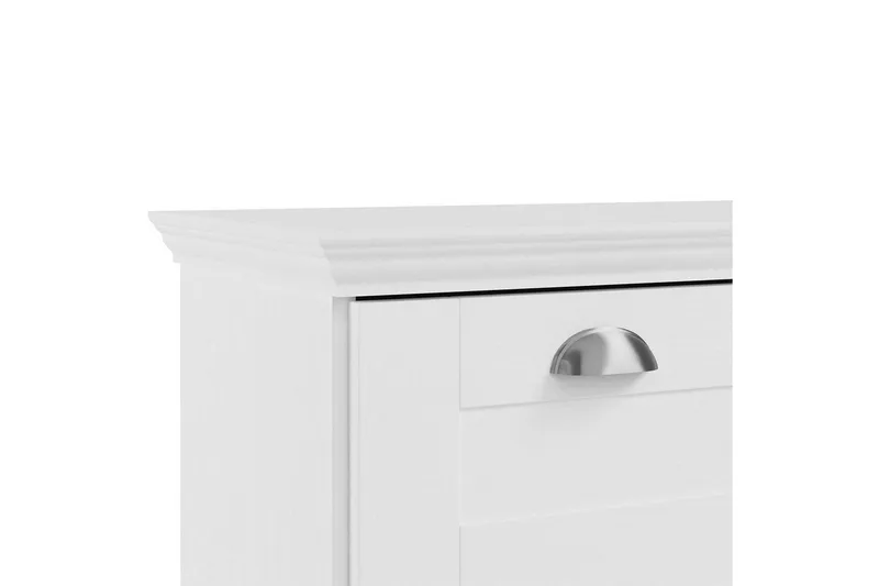 Byrå Motala 75x35x80 cm, Vit - 75x35x80 cm, Vit - Förvaring - Förvaringsmöbler - Byrå