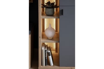 Nacimento Byrå 37x76 cm - Grå/Natur - Förvaring - Förvaringsmöbler - Byrå