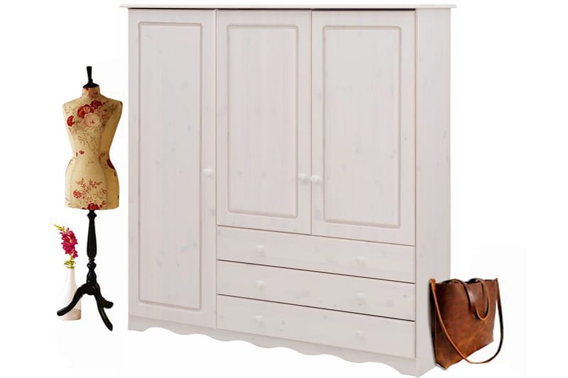 Naoki TV-skåp 140 cm - Vit - Förvaring - Förvaringsmöbler - Byrå