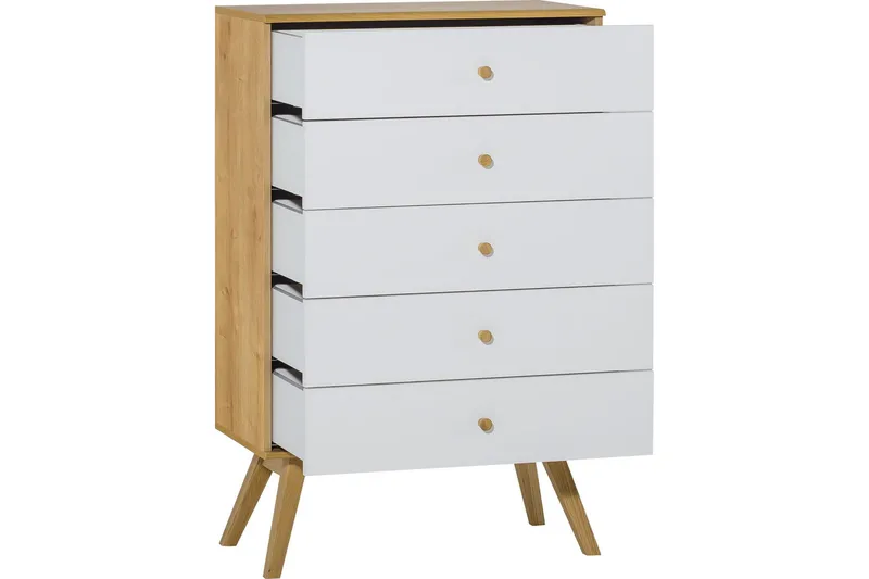 Nature Byrå Natur/Vit - VOX - Förvaring - Förvaringsmöbler - Byrå