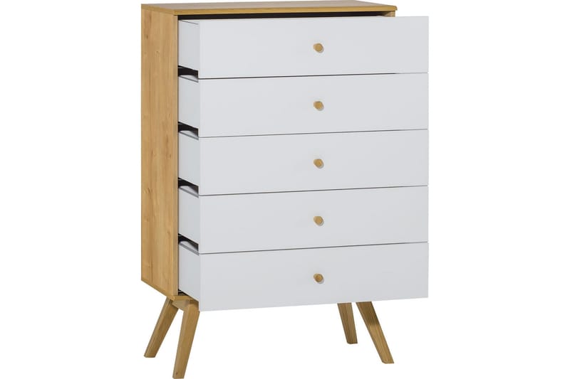 Nature Byrå Natur/Vit - VOX - Förvaring - Förvaringsmöbler - Byrå