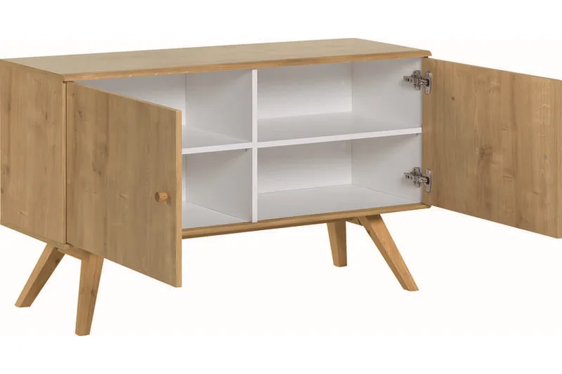 Nature Byrå Vit/Natur - Natur - Förvaring - Förvaringsmöbler - Byrå