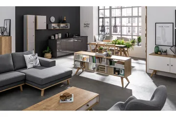 Nature Byrå Vit/Natur - VOX - Förvaring - Förvaringsmöbler - Byrå