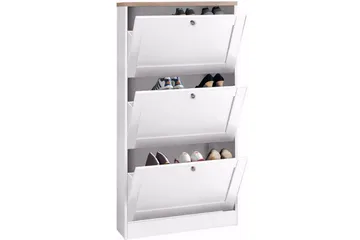 Naveen Skolåda 70x130 cm - Vit/Brun - Förvaring - Förvaringsmöbler - Byrå