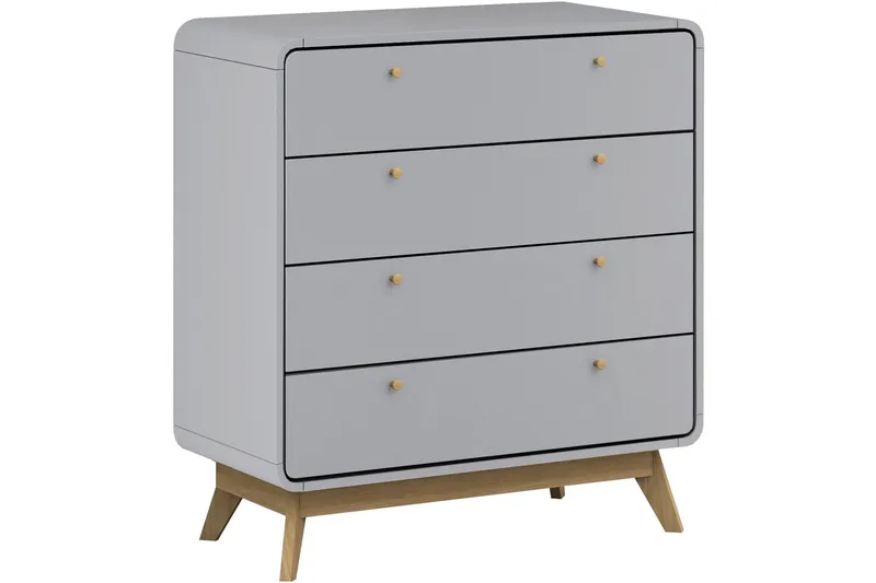 Olivet Byrå 80x39 cm - Grå - Förvaring - Förvaringsmöbler - Byrå