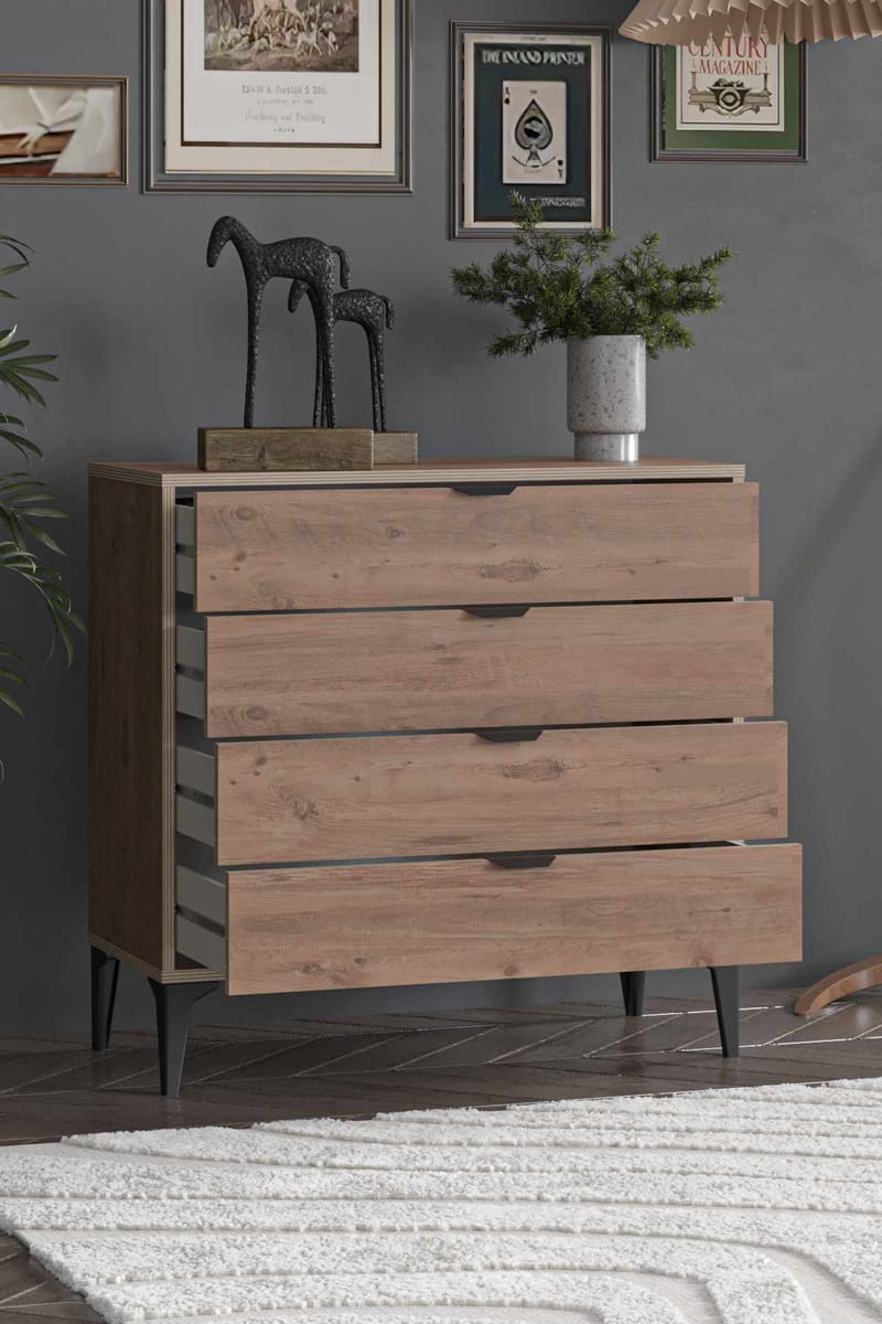 Olyros Byrå 90 cm - Atlas Tall - Förvaring - Förvaringsmöbler - Byrå