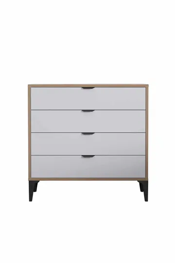 Olyros Byrå 90 cm - Vit - Förvaring - Förvaringsmöbler - Byrå