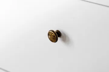 Paris Byrå 140 cm Hög - Vit - Förvaring - Förvaringsmöbler - Byrå