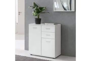 Pinuelas Byrå 71x36 cm - Vit - Förvaring - Förvaringsmöbler - Byrå - Hallbyrå