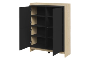 Polina Byrå 100 cm - Brun/Svart - Förvaring - Förvaringsmöbler - Byrå