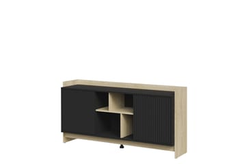 Polina Byrå 150 cm - Brun/Svart - Förvaring - Förvaringsmöbler - Byrå