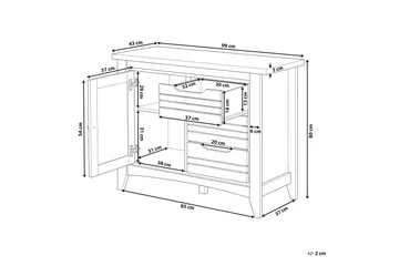 Ratulowski Byrå - Trä/Natur - Förvaring - Förvaringsmöbler - Byrå