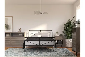 Rayburn Byrå Grå - Dorel Home - Förvaring - Förvaringsmöbler - Byrå