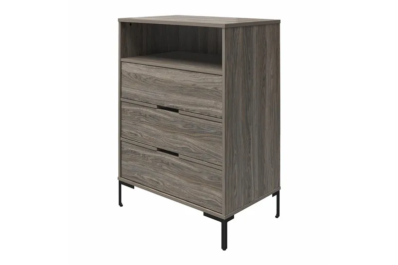 Rayburn Byrå Grå - Dorel Home - Förvaring - Förvaringsmöbler - Byrå